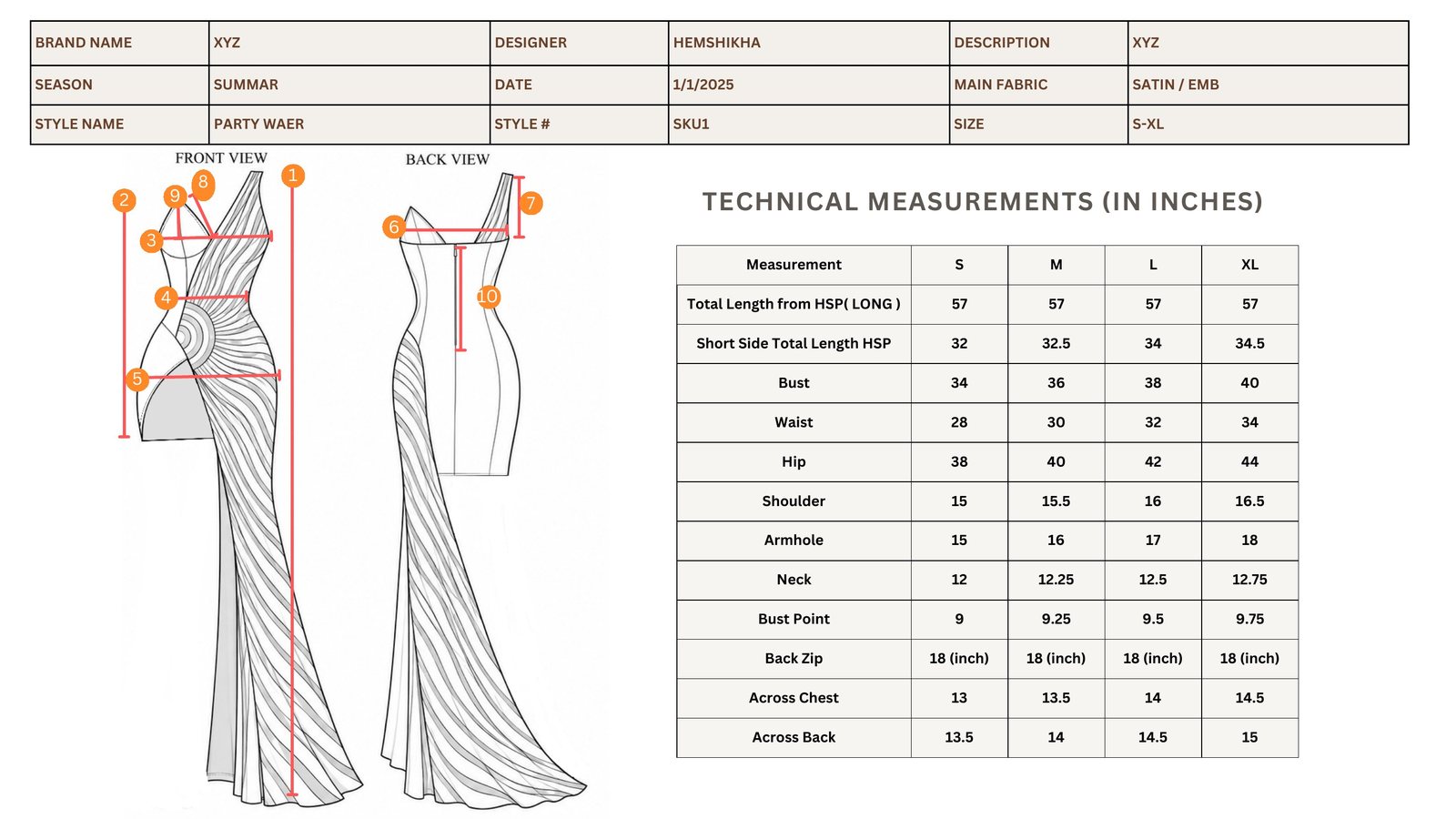 Measurements