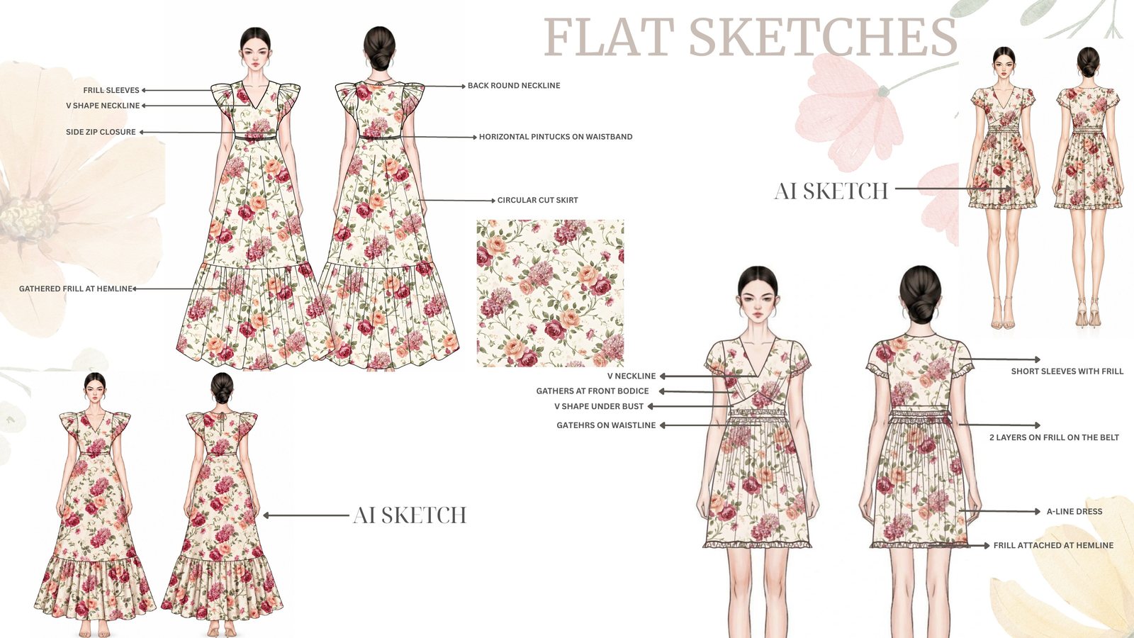 Flat sketches