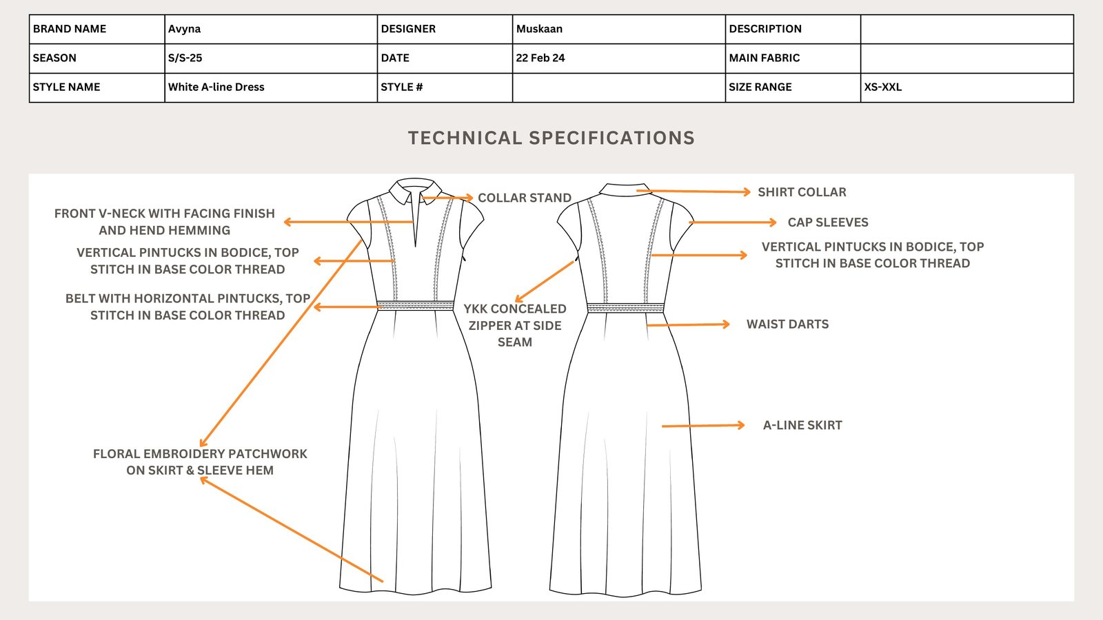 Technical specifications