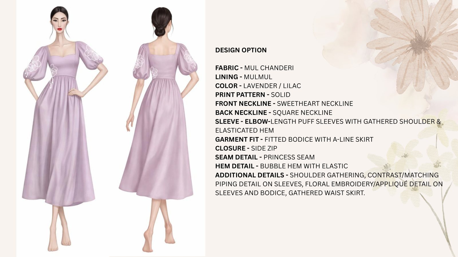 Design option: lilac